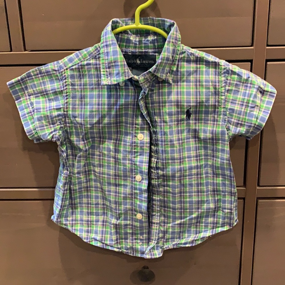 Ralph Lauren button down 12m